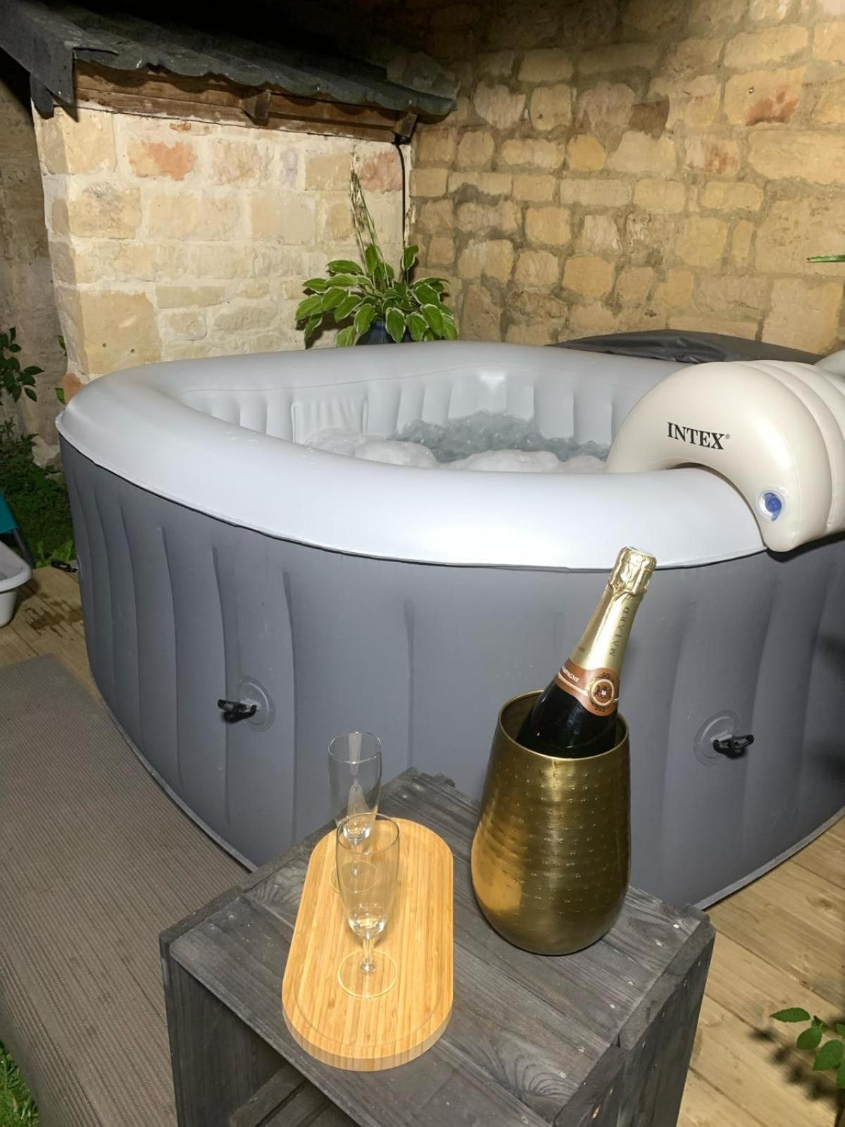 Bulles Et Belle Etoile Spa Proche De Caen Sainte-Croix-Grand-Tonne Ngoại thất bức ảnh